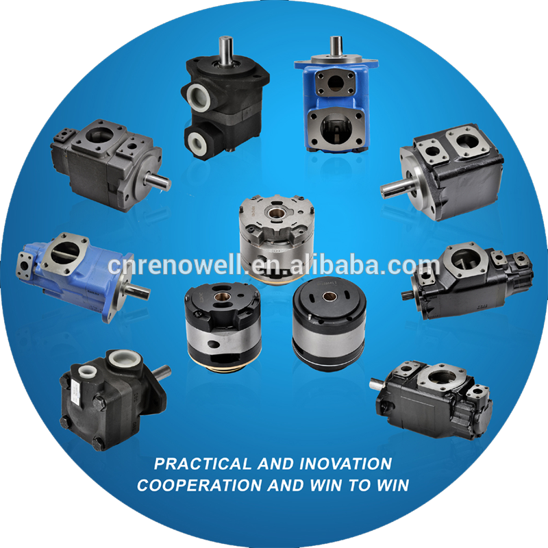 Hydraulic Vickers Vane Pump , Skid Steer Hydraulic Pump With High Performance