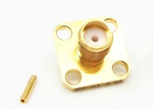 Quality RF Coaxial Cable Connectors Solder Attachment 50Ohm Female SMA Jack Connector wholesale