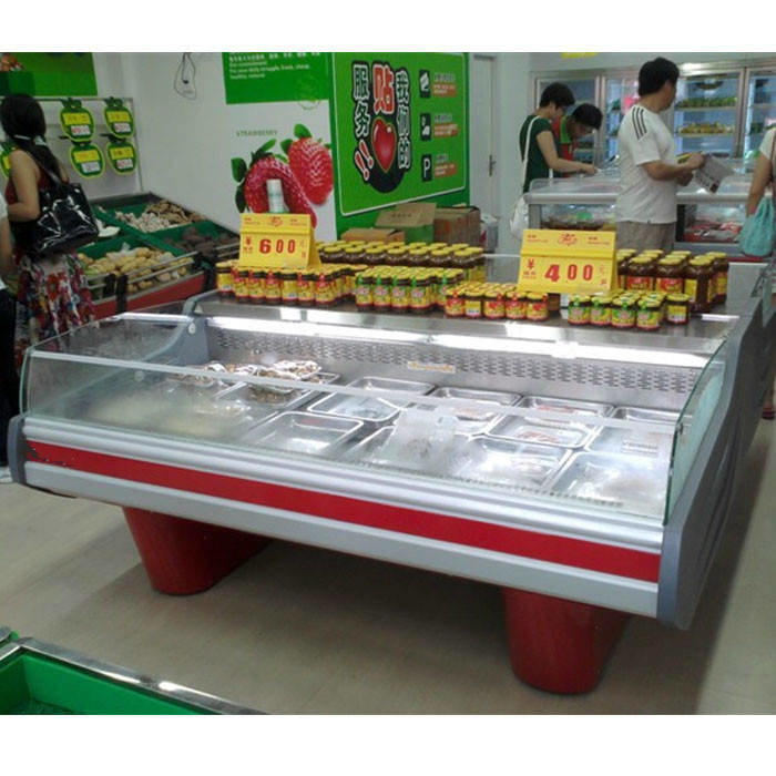 Supermarket Kimchi 160L Commercial Fridge Freezer