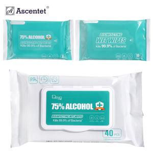 Quality Medical EPA Alcohol Disinfecting Wipe75% Alcohol Cleaning Surface Disinfectant Wet Wipes wholesale