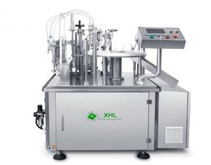 Quality 3000BPH 1.2kw Glass Bottle Filling And Capping Machine wholesale