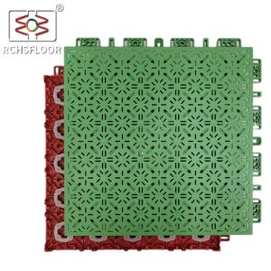 Quality 600g/Pc Multi Sport Interlocking Tiles 34*34cm Polypropylene Floor Tiles wholesale
