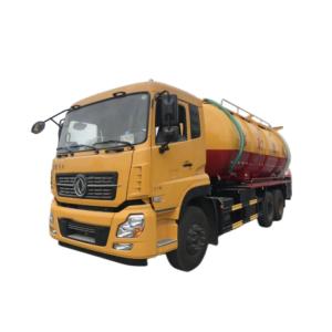 Quality 6X4 18000 Liters Sewage Suction Vehicle Dongfeng 18 Tons 10 Wheel Vacuum Sanitation Vehicles wholesale