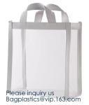 Custom Durable PVC Blank Waterproof Shopping Clear Plastic Ladies Travel Storage