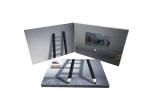 4.3'' Screen LCD Video Greeting Card , Digital Advertising Video Brochure Cards