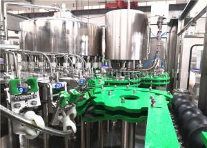 Quality 6.68KW Juice Bottle Filling Machine , Juice Filling Line / Bottling Equipment wholesale