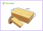 Custom Logo Bamboo Wooden USB Flash Drive 32GB 4GB 8GB 16GB For Smart Device