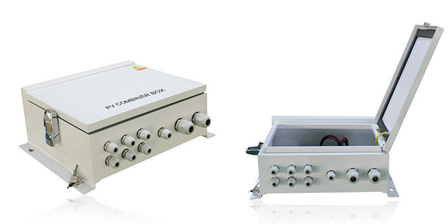 Stainless Steel Plate PV Combiner Box Ip65 Power Distribution Pv Solar Energy System