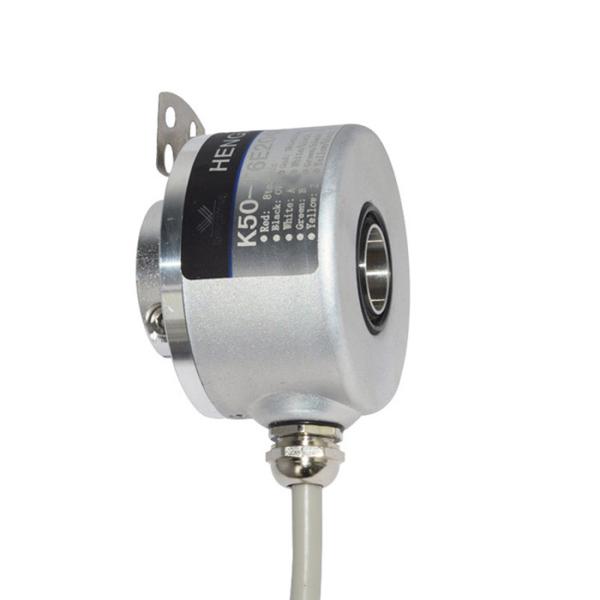 Cheap NPN High Level Efficiency Optical Rotary Encoders Hollow Shaft 12mm 3600ppr K50 for sale