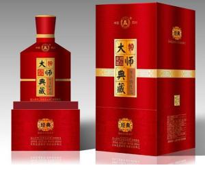 Quality 1200gsm Wine Box Printing Cardboard Paper Gift Box Glossy Lamination wholesale