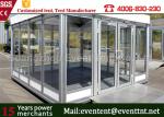 Marquee Garden Party Pagoda Party Tent With Clear Roof glass wall Tear Resistant