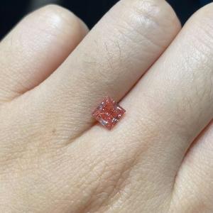 Quality 2.42 CVD Lab Grown Pink Diamonds Princess Without Inlay Cultivation wholesale