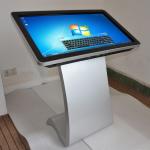 capacitive touchscreen 27" inch digital advertising retail display stand
