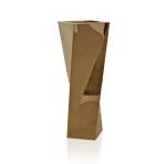 Outdoor brass copper golden hexagonal flower pot & planter