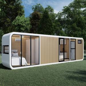 Quality Apple Cabin House Galvanized Steel Frame and Metal Carved Panel for Exclusive Living Experience wholesale