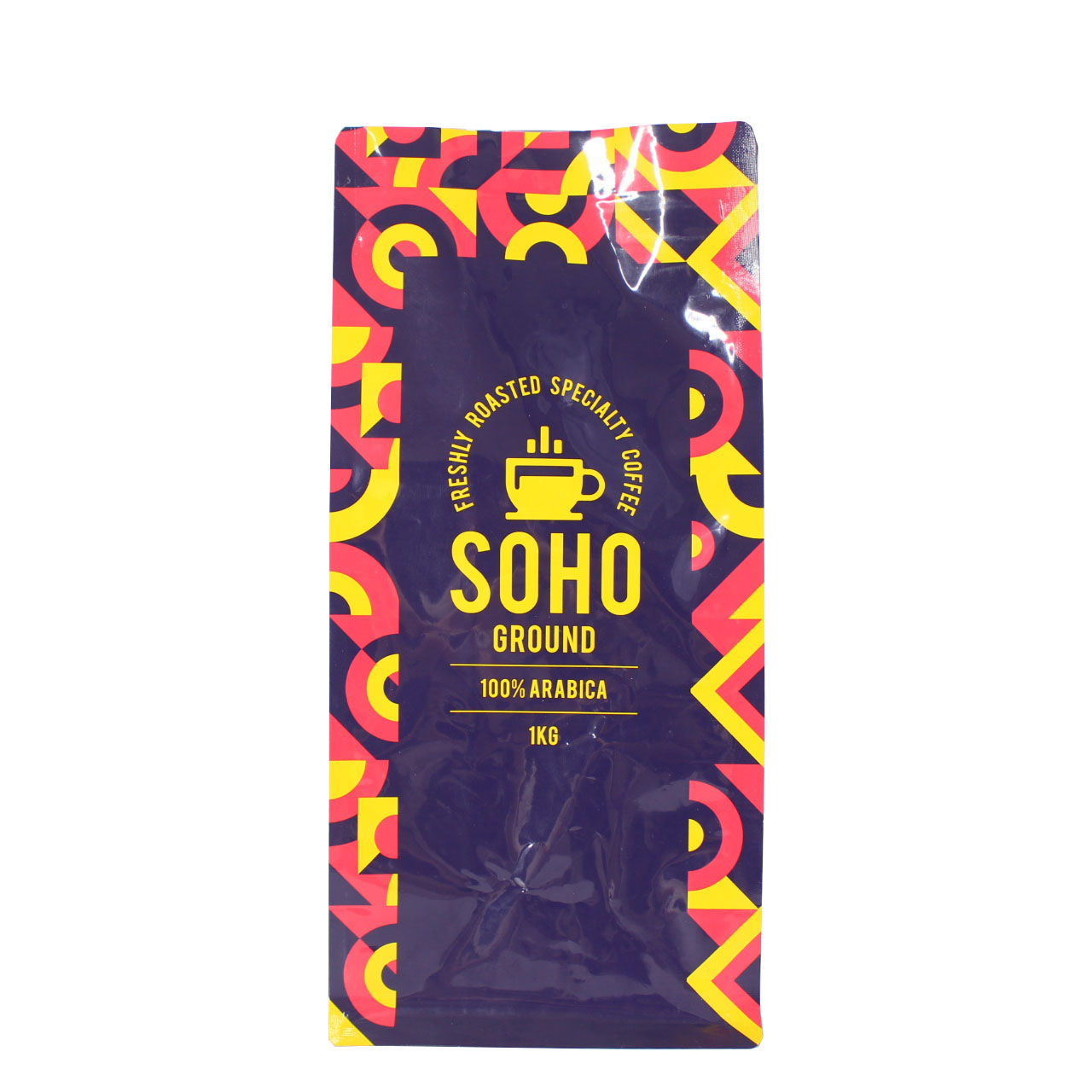 Resealable Coffee Stand Up Pouch Mylar Snack Nut Coffee Package Bag Customized