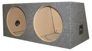 Quality DUAL 10 INCH SEALED MDF EMPTY BOX wholesale