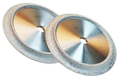 Vacuum Brazed Industrial Diamond Grinding Wheels Optional Size For Jewelry /