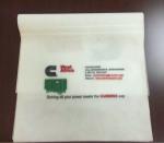 Airline / Rail Headrest Cover Non Woven Fabric Products 20CM-60CM Width Soft