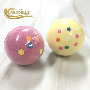 Quality Lovely 120g Ball Shape Kids Surprise Bath Bombs For Skin Moisturizing wholesale