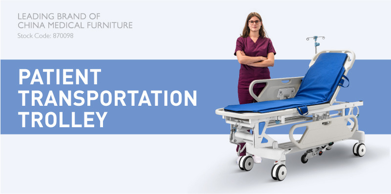 Patient Transport Emergency Resuscitation Trolley