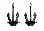 Marine Boat Mooring Anchor Hall Anchor With Fairlead Roller