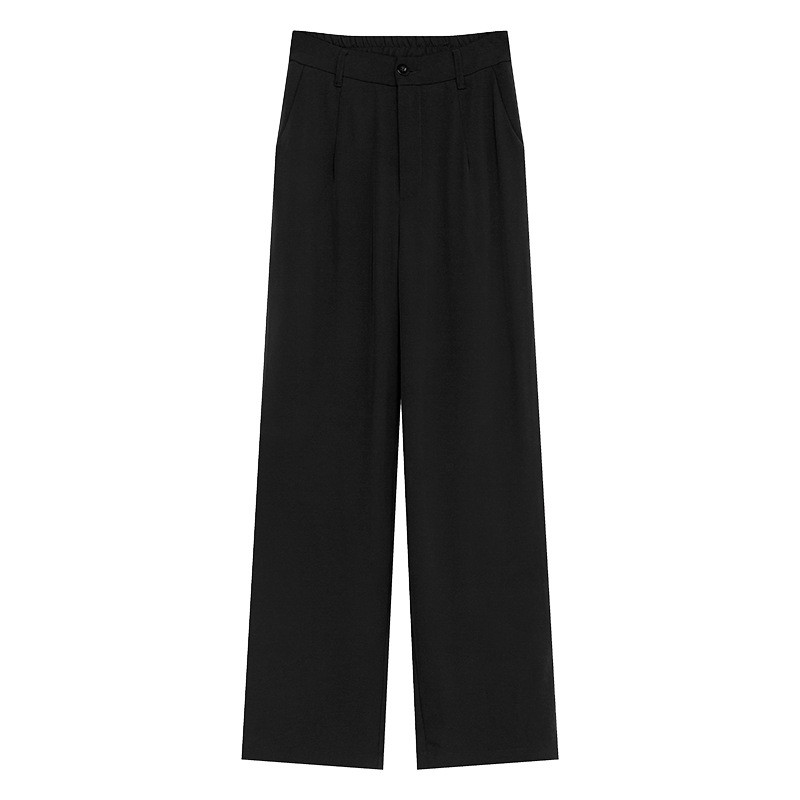 Custom Casual Straight Wide Leg Suit Trousers OEM ODM
