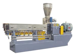 Quality Parallel Twin Screw Extruder Machine , Pp Extruder Machine 100~500kg/H Capacity wholesale