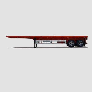 Quality 40FT 2 Axles Versatile and Reliable Flatbed Semi-Trailer for Efficient Cargo Transportation wholesale