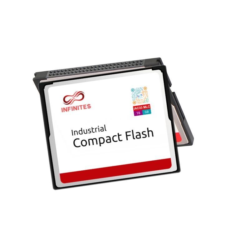 Compactflash Memory Card (CF) PATA Interface Card Complies with Compact Flash Specification 4GB MLC Industrial Grade CF Card -40&deg; C ~ +85&deg; C