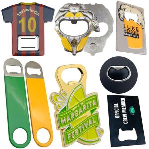 Quality Beer Bottle Can Fridge Magnet Opener Custom Multifunctional With Logo wholesale