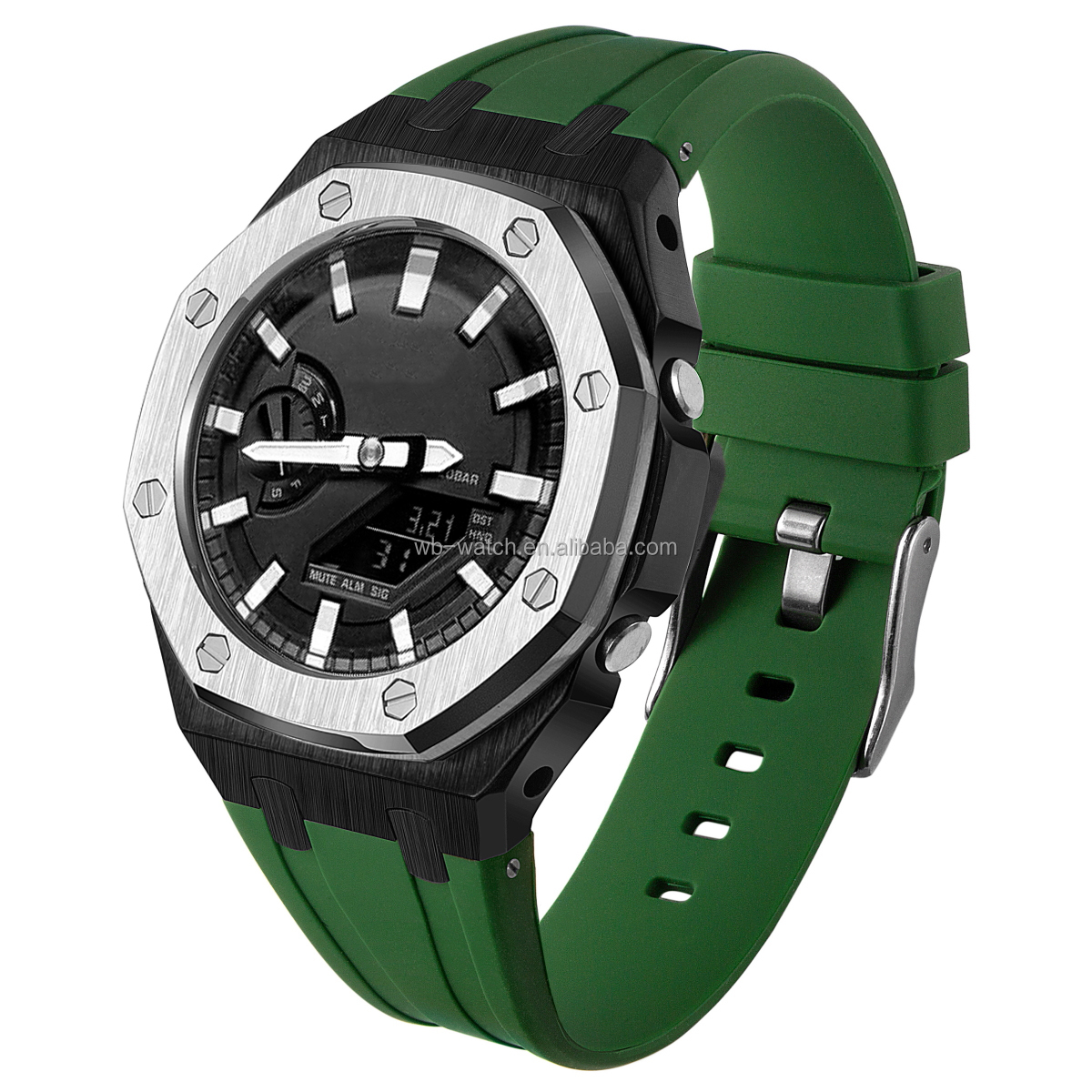 Casio Watch Modified Case Zinc Alloy Material Designed For Ga2100/2110/B2100 G Shock