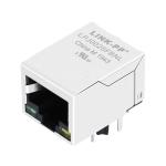 Hanrun HR911102A Compatible LINK-PP LPJ0025FBNL 10/100 Base-T Tab Down Green