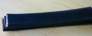 Quality Flat Rubber Crane Cable with Steel Wire Supporting wholesale