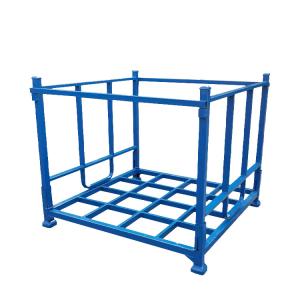 Quality Q235 Steel Cage Pallet Heavy Stacker Rack 1500kg Load Capacity wholesale