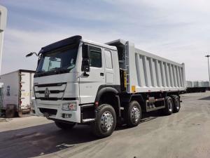 Quality 8×4 HOWO 375 Dump /Dumper /Tipper Truck Source with and Tubeless Tire Design wholesale