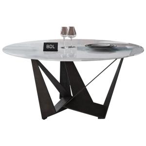 Quality 3 Steel Legs 75cm Hotel Dining Table Double Top wholesale