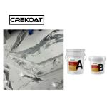 Clear Pure Epoxy Resin Metallic Floor Paint Heat Resistant