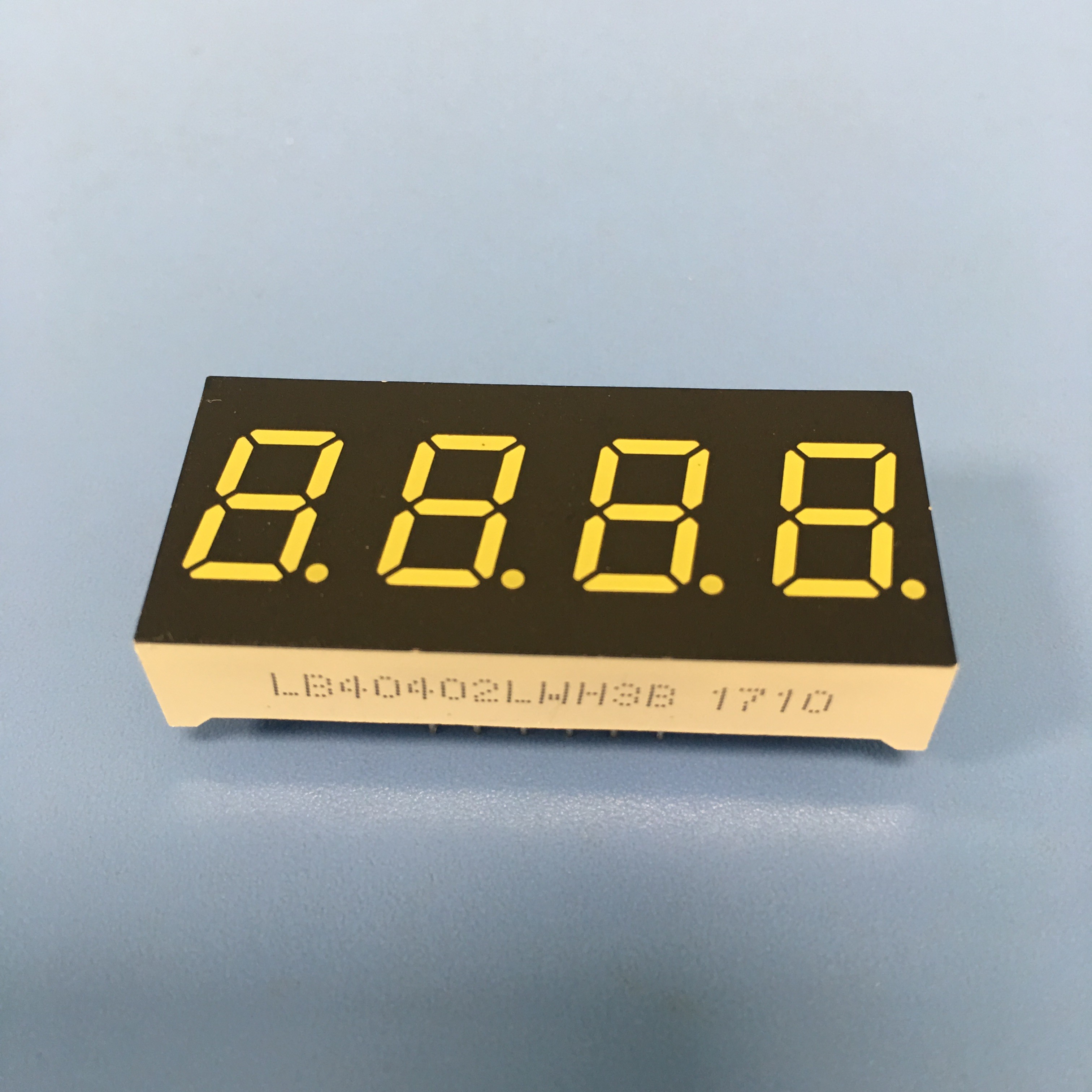 LED Display 4 Digit 0.4inch 7 Segment Ultra White Common Anode for Instrument Panel
