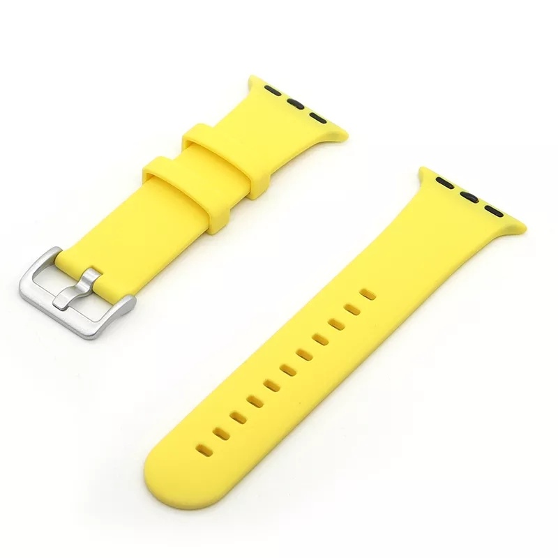 Silicone Designer Watch Band for Apple Watches Sport Bands for iWatch T600PRO W26 T500 Plus 44mm 42mm 40mm 38mm