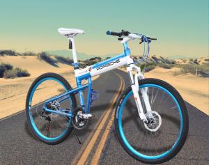 Quality 21 Speed Disc Brake Aluminum Folding Mountain Bike wholesale