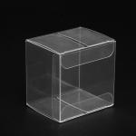 Rigid Molded CMYK Stationery PVC Clear Boxes Packaging