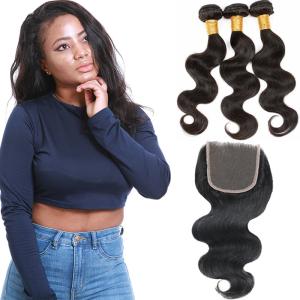 Quality Soft 3 Bundles Virgin Brazilian Hair Extensions , Brazilian Virgin Curly Hair Weave wholesale