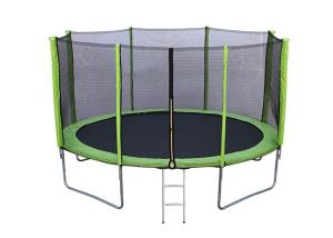Quality 12 Ft Trampoline Outdoor Exercise Equipment Big Kids Trampoline Custom Color wholesale