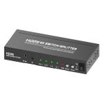 150*64*25mm 4K 3D 340Mhz 2x2 HDMI 4K Splitter
