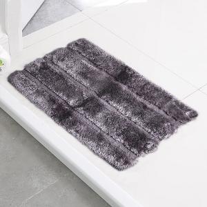 Quality Anti Slip Shaggy Washable Polyester Tufted Bath Mat Fast Drying wholesale