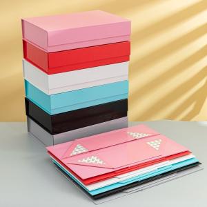 Quality Custom Logo Hair Extension Packaging Boxes Folding Cardboard Carton Box wholesale