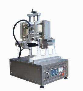 Quality 0.6MPa 180kg Ultrasonic Tube Filler And Sealer , Length 1000mm Tube Filling Sealing Machine wholesale