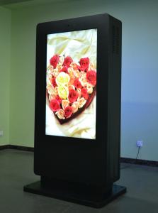 Quality 55 Inch Outdoor Digital Signage Totem , IP65 Double Sides LCD Display For Advertising wholesale