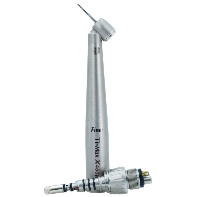 45 Degree Surgical Dental Air Turbine High Speed Handpiece 2 Hole 4 Hole